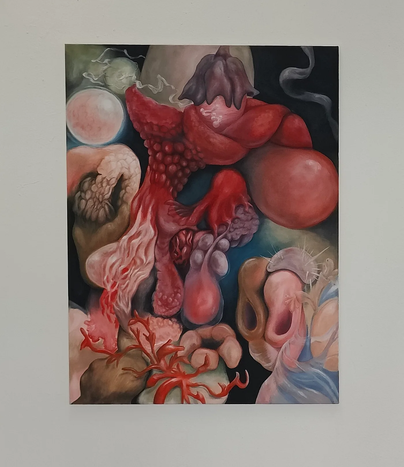 „o.T. - Inneres 6“ – Gemälde von Lea Karow